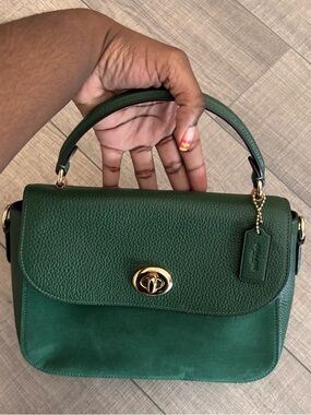 💚 Coach Marlie Top Handle Satchel💚